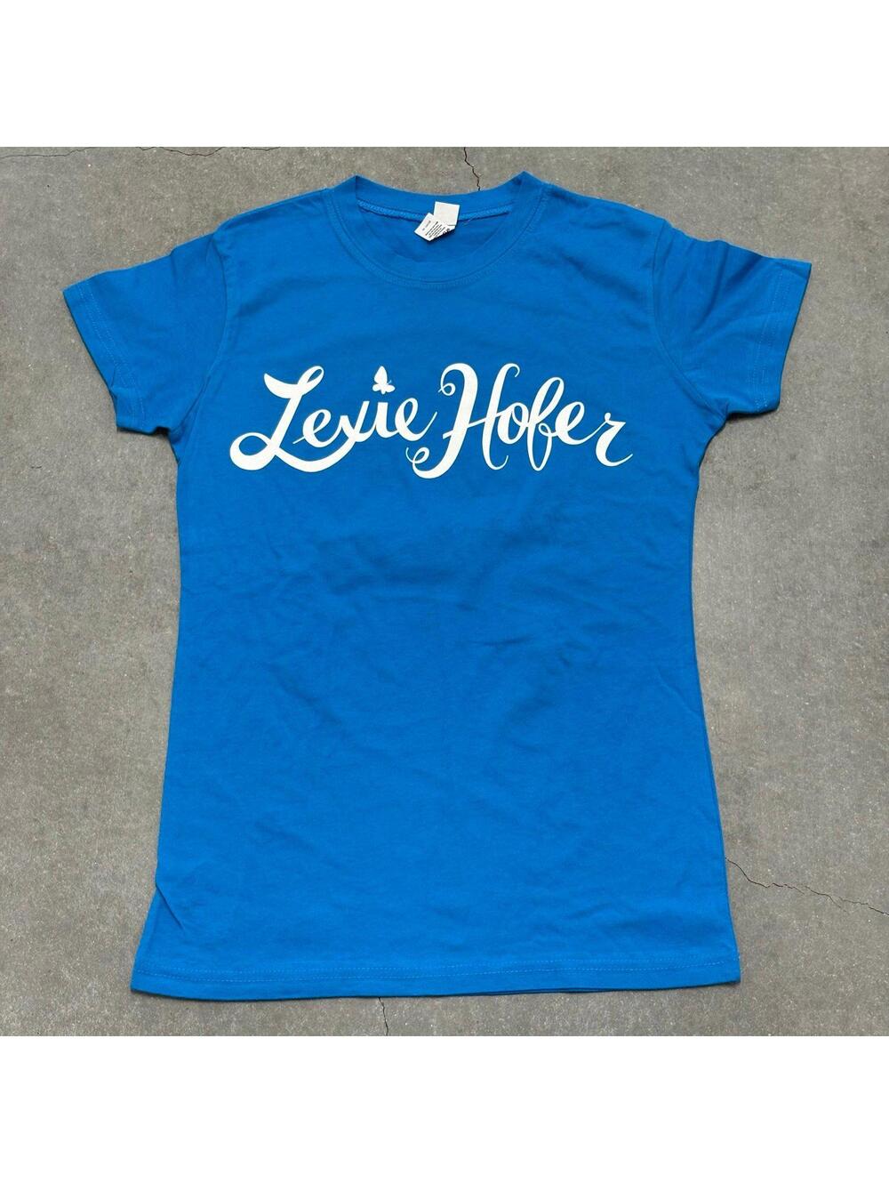 Tultex Lexi Hofer Text Logo T Shirt